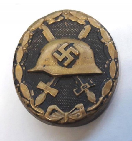 I - MILITARIA STORICA -  - DISTINTIVO FERITI NERO  1^ Cl.							80,00