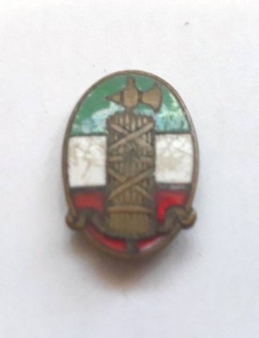 I - MILITARIA STORICA - DECORAZIONI (D) - PNF   OCCHIELLO APPARTENENTE AL P.N.F.  (I TIPO).