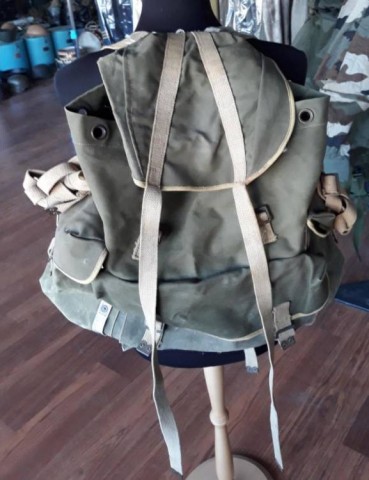 I - MILITARIA STORICA - EQUIPAGGIAMENTO (EQ) - ZAINO COMMANDO / TRUPPE ALPINE IN CANAPA.