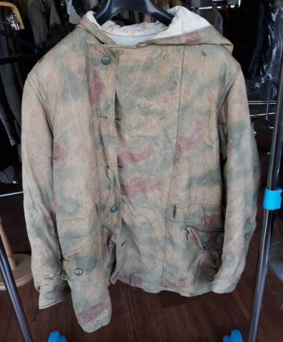 I - MILITARIA STORICA - DIVISE (DI) - WH	  GIACCONE M.44 REV. MIM. SF./BI FINE  GUERRA.