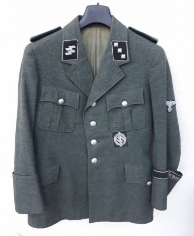 I - MILITARIA STORICA -  - W-SS   GIACCA M.34  UFF.  DIV. �GERMANIA�,