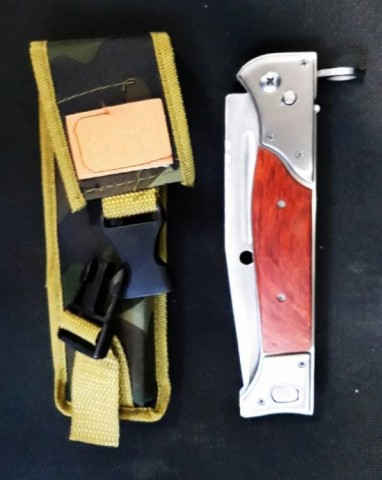 D - ARMI BIANCHE - BAIONETTE - BAIONETTA PIEGHEVOLE  �AK.47  CCCP�  MOD. LUNGO (34 cm.).