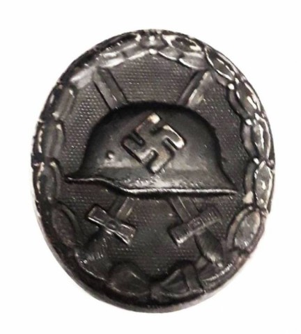 I - MILITARIA STORICA - DECORAZIONI (D) - DISTINTIVO FERITI NERO  1^ Cl. (2)