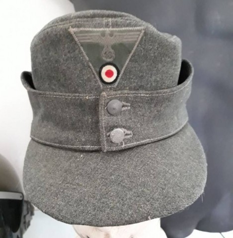 I - MILITARIA STORICA -  - HEER 	EINEHEITSFELDMUTZE M.43   G.J.