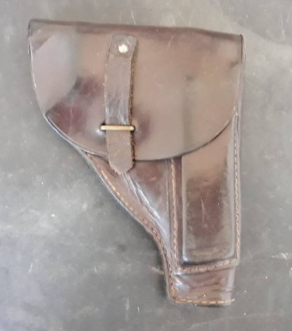 I - MILITARIA STORICA -  - REI  FONDINA PISTOLA  BERETTA M.34 CUOIO MARRONE (1)