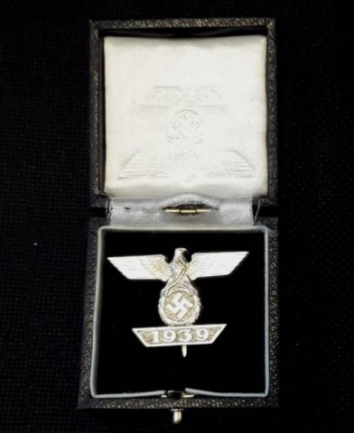 I - MILITARIA STORICA -  - RICONFERMA 1939 CROCE DI FERRO I CL. 1914   �L/12�  �800�  + SCATOLA.