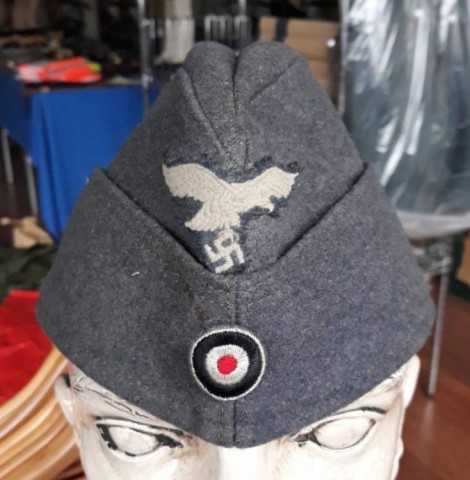 I - MILITARIA STORICA - COPRICAPI (C) - LW   FLIEGERMUTZE  MOD. 38  (2).							400,00