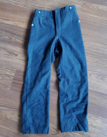 I - MILITARIA STORICA - DIVISE (DI) - LW-HG	PANTALONI M.40 IN LANA   MARCATI H.G.	