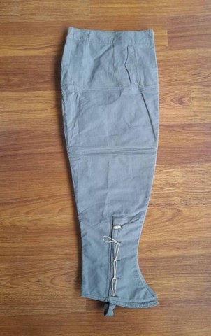 I - MILITARIA STORICA -  - REI-RSI   SOPRAPANTALONI   ALPINI  II GM.   TAGLIA GRANDE.	