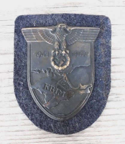 I - MILITARIA STORICA -  - LW  SCUDETTO  �KRIMSHIELD� 1941-1942.
