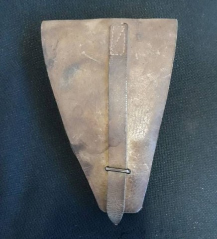 I - MILITARIA STORICA - EQUIPAGGIAMENTO (EQ) - REI   FONDINA PISTOLA  BERETTA M.1917 Cal. 7,65 CUOIO MARRONE CHIARO.