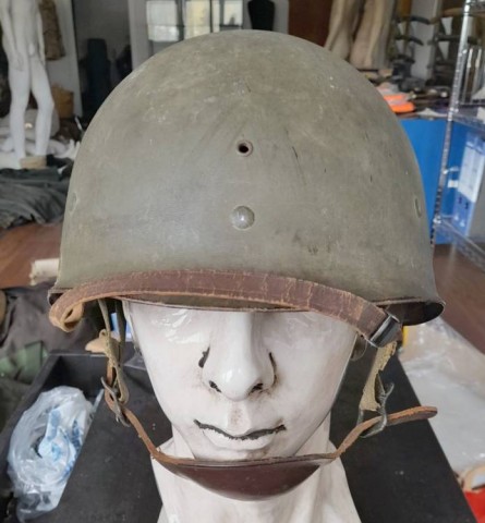 I - MILITARIA STORICA - ELMETTI (E) - US   LINER M.2 x ELMETTO M.2  IIGM. Marcato �W�.	