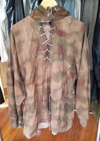 I - MILITARIA STORICA -  - WH	 SPOLVERINA  MIM.  SNIPER  MOD.2  CON CAPPUCCIO.