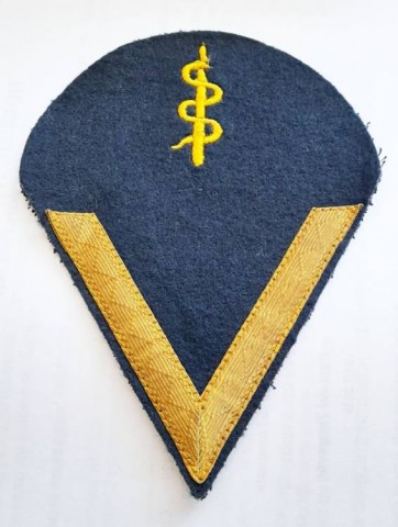 I - MILITARIA STORICA -  - KM   GRADO SANITAT  GEFRAITER  LANA BLU.