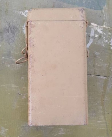 H - ACCESSORI - OTTICHE (O) - CUSTODIA x OTTICA Zf.4 (WaA)  IN METALLO.