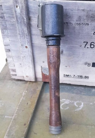 F - ARMI DISATTIVATE -  - STIELHANDGRANATE M.24 (3)								450,00