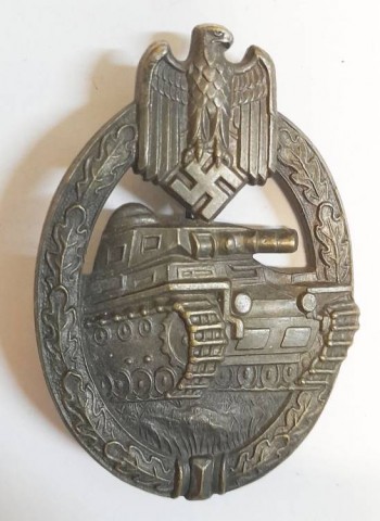 I - MILITARIA STORICA -  - HEER-SS   DISTINTIVO D�ASSALTO PANZER  CLASSE BRONZO �R.S.& S.�.
