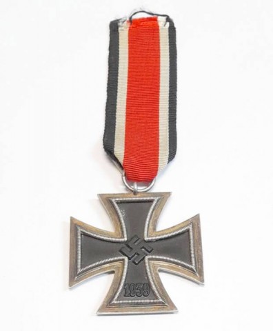 I - MILITARIA STORICA - DECORAZIONI (D) - CROCE DI FERRO II CL. 1939 25 mm. s./MA.