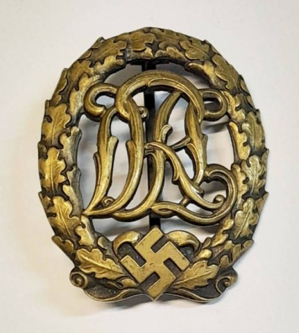 I - MILITARIA STORICA -  - DISTINTIVO  �DRL�  III Kl. c./Swa. (3).