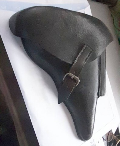 I - MILITARIA STORICA - EQUIPAGGIAMENTO (EQ) - WH   FONDINA  LUGER P.08 c/WaA  1935