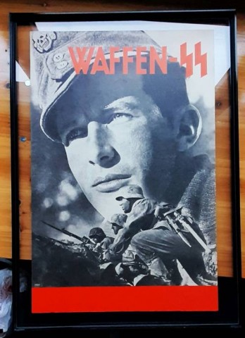 I - MILITARIA STORICA -  - SS    MANIFESTO di Arruolamento delle Waffen-SS.					   	1.200,00	