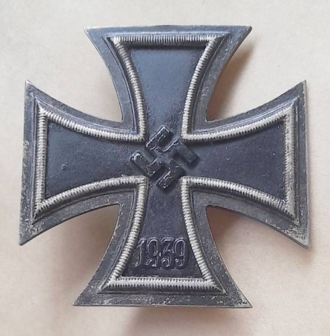 I - MILITARIA STORICA -  - CROCE DI FERRO I CL. 1939  Argento.