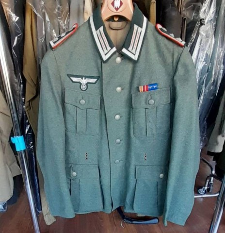 I - MILITARIA STORICA -  - HEER	GIACCA   MOD. 36  SOTT.  Artiglieria.