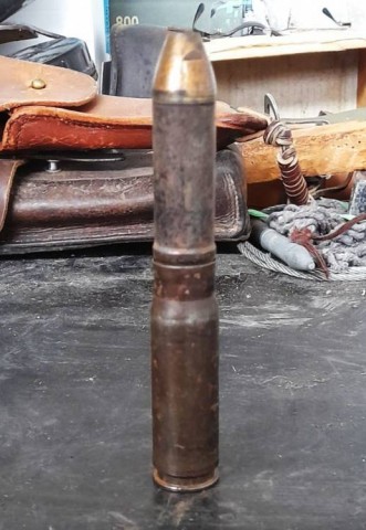 F - ARMI DISATTIVATE -  - WH   PROIETTILE  MG.131 20 x 80 mm. (1)	