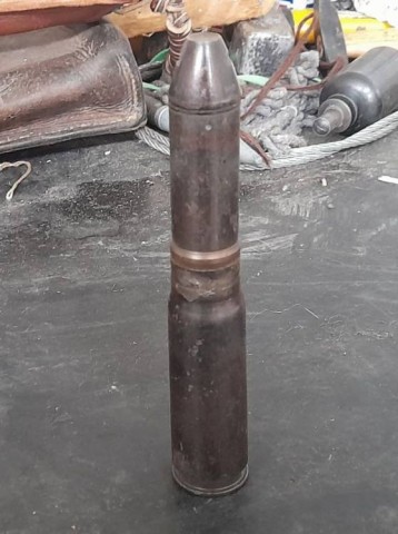 F - ARMI DISATTIVATE -  - WH   PROIETTILE  MG.131 20 x 80 mm. (2)