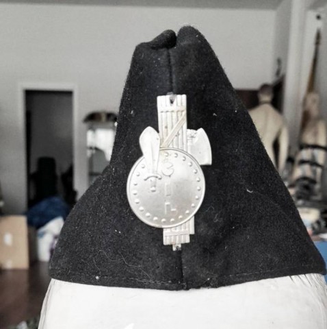 I - MILITARIA STORICA -  - GIL 	  BUSTINA / FETZ   FREGIO ALLUMINIO.