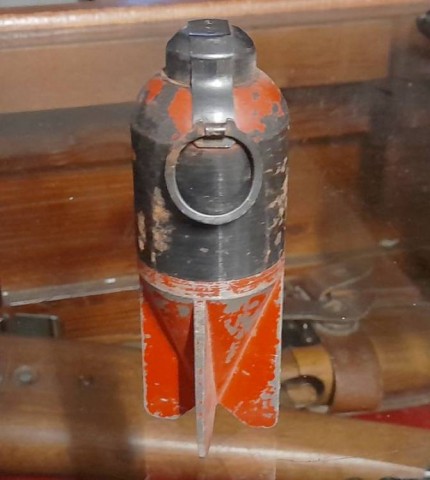 F - ARMI DISATTIVATE -  - BOMBA ESPLOSIVA  �M.39�  PER MORTAIO BRIXIA M.35.