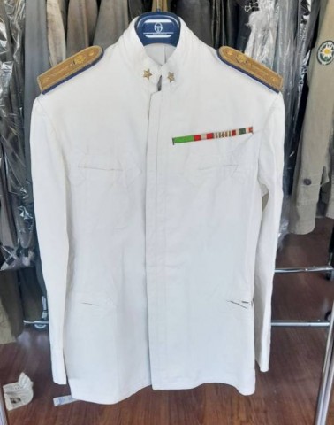 I - MILITARIA STORICA -  - RM	 UNIFORME Bianca Estiva M.1903  Contrammiraglio Corpo Sanitario.