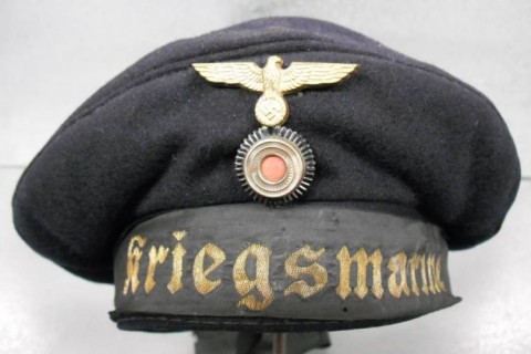 I - MILITARIA STORICA - COPRICAPI (C) -  TELLERMUTZE KRIEGSMARINE