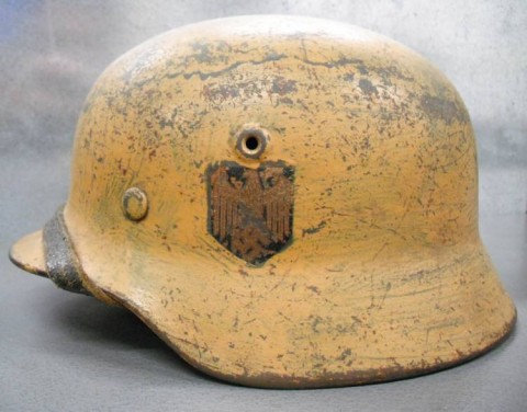I - MILITARIA STORICA -  - ELMETTO TEDESCO MOD. 40  KM-DAK