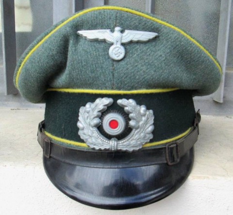 I - MILITARIA STORICA - COPRICAPI (C) - HEER  SCHIRMUTZE SOTT. TRASMISSIONI