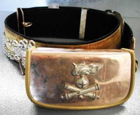 I - MILITARIA STORICA - FIBBIE E CINTURONI (FC) - BANDOLIERA ITALIANA ARTIGLIERIA