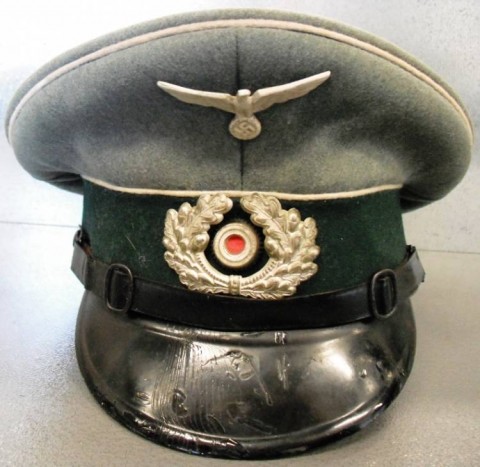 I - MILITARIA STORICA - COPRICAPI (C) - SCHIRMMUTZE SOTT. HEER FANTERIA.