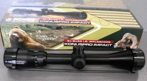 H - ACCESSORI -  - OTTICA KONUSPRO IMPACT  3x-9x40 I.R.