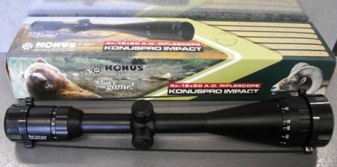 H - ACCESSORI -  - OTTICA KONUSPRO IMPACT  4x-16x50 A.O.