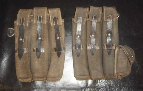 I - MILITARIA STORICA - EQUIPAGGIAMENTO (EQ) - PORTA-CARICATORI  MP 38/40