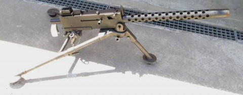 F - ARMI DISATTIVATE -  - BROWNING 1919 A4 + TREPPIEDI