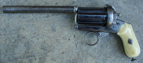 C - ARMI ANTICHE -  -  PISTOLA A SPILLO   Sec. XIX