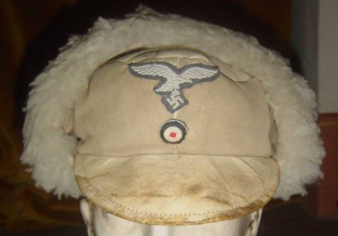 I - MILITARIA STORICA - COPRICAPI (C) - LW  BERRETTO INVERNALE MONTONE