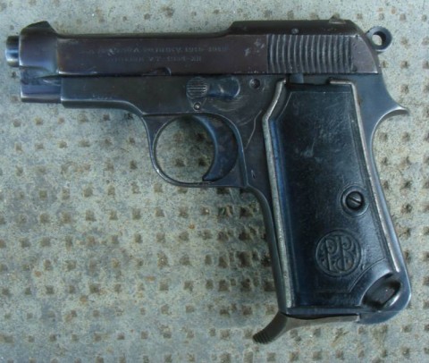 F - ARMI DISATTIVATE - PISTOLE (P) - BERETTA M.35  Brev. 15/19 Cal. 7,65 Br.  