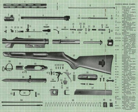G - PARTI DI RICAMBIO -  - MAB 38A-42-44