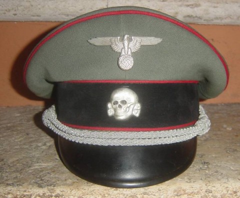 I - MILITARIA STORICA - COPRICAPI (C) - SCHIRMUTZE  WAFFEN  SS  UFF. ART.