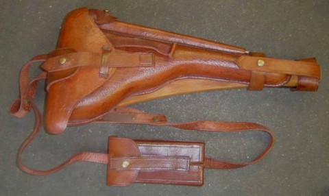 I - MILITARIA STORICA - EQUIPAGGIAMENTO (EQ) - FONDINA  LUGER LP.08