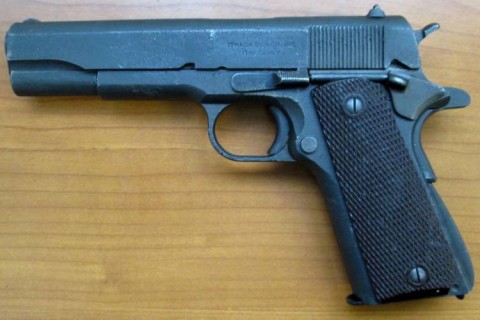 F - ARMI DISATTIVATE -  - PISTOLA ITHACA 1911A1 1943