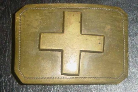 I - MILITARIA STORICA -  - FIBBIA  �800  R.E. Truppa	