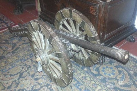  -  - COLUBRINA CON AFFUSTO  SEC. XVI